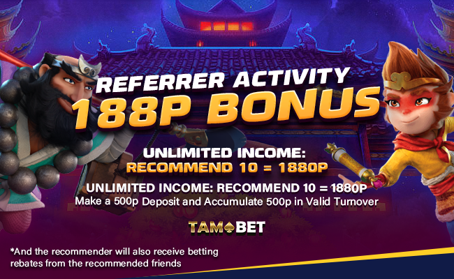 Join TAMABET Referral Party and Earn Big! 🎉
